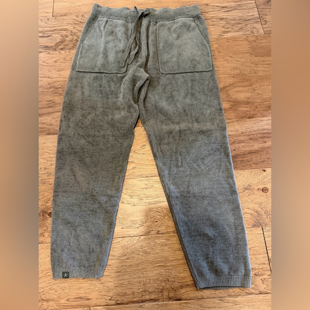 Barefoot Dreams CozyChic Ultra Lite Knit Jogger Lounge Pants Medium